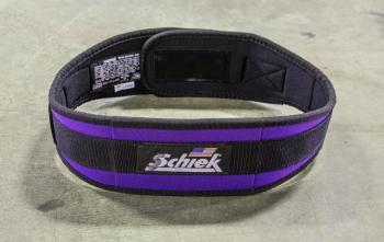 Schiek 2004 Purple Weight Lifting Belt for Powerlifting & Bodybuilding - Premium Gym Accessory for Strength Training & CrossFit Workouts
