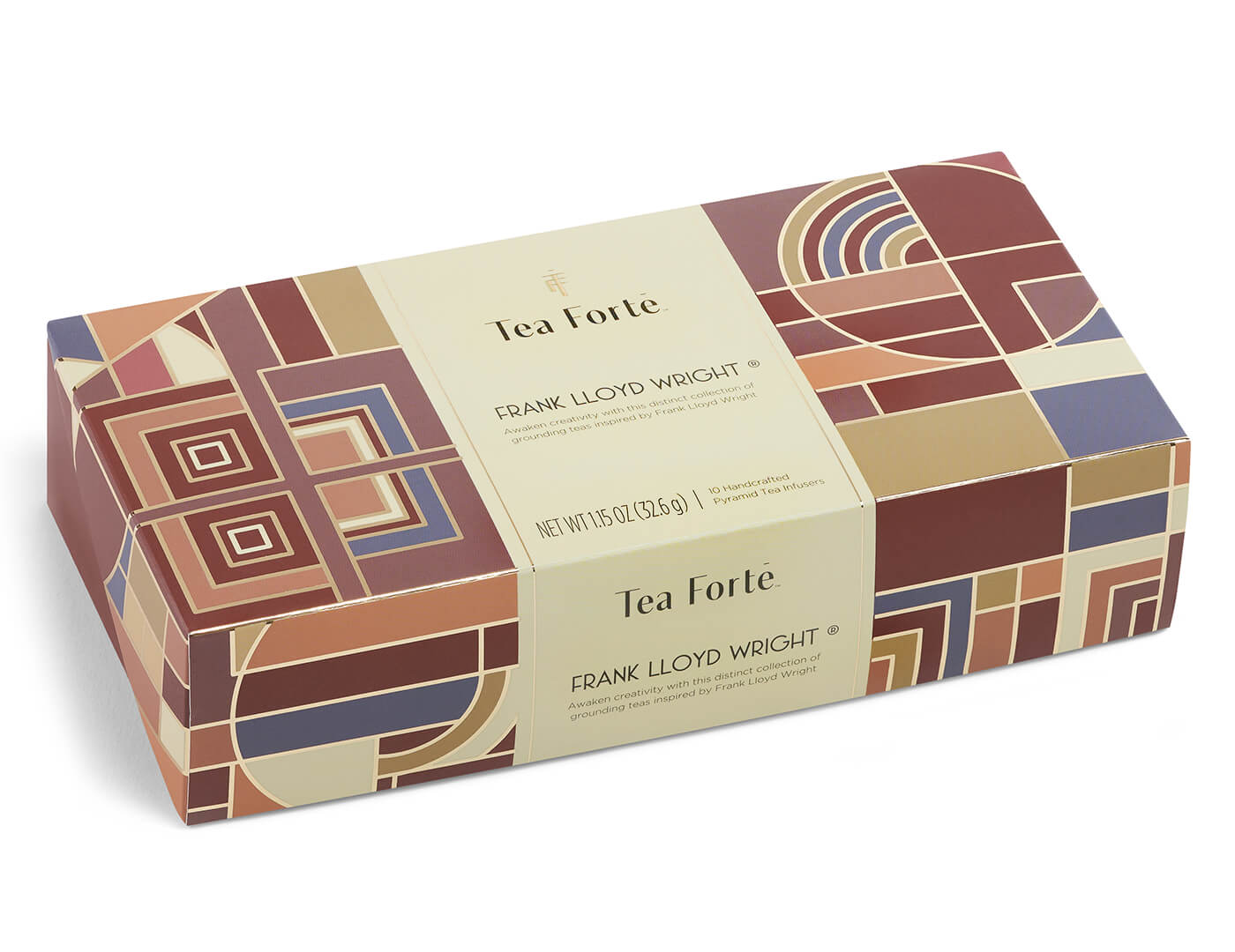 Frank Lloyd Wright Inspired Petite Presentation Box - Elegant Gift Box for Jewelry, Cards & Keepsakes - Perfect for Weddings, Anniversaries & Special Occasions