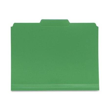 Smead 10502 Green Polypropylene File Folders - Letter Size 8.5