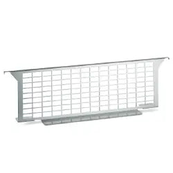 Fusionchef Stainless Steel Separating Grid for Bath - Perfect for Organizing Bathroom Essentials, Spa Accessories & Shower Storage