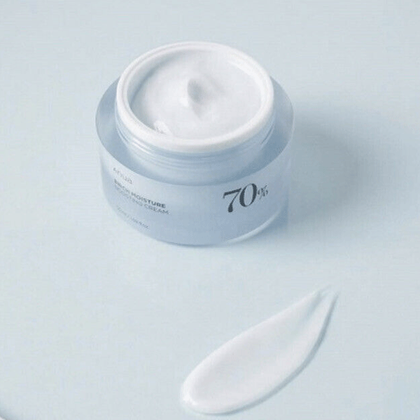 Anua Birch Moisture Boosting Cream 50ml - Hydrating Face Moisturizer for Dry & Sensitive Skin | Korean Skincare for Day & Night Use