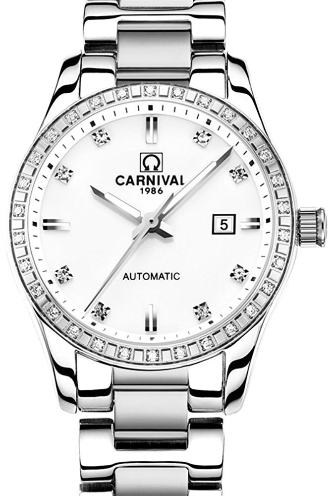 MASTOP Luxury Automatic Watch for Men & Women - Two-Tone Stainless Steel Couple Watch | Perfect for Anniversary Gifts, Date Nights & Formal Occasions