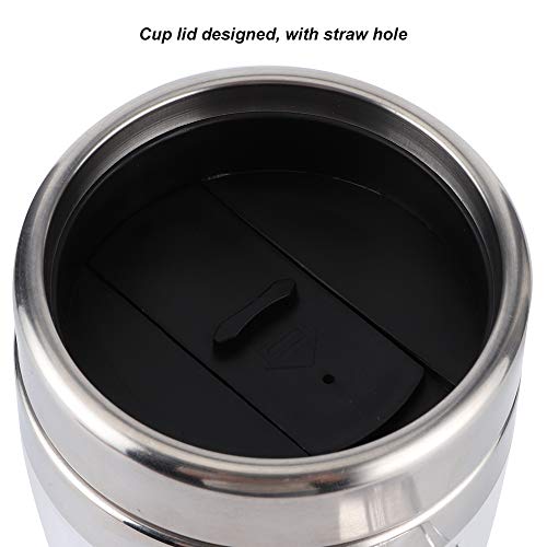 350ml Automatic Electric Self-Stirring Coffee Cup - Stainless Steel Mixing Mug for Coffee, Tea & Hot Chocolate - Perfect for Office, Travel & Home Use