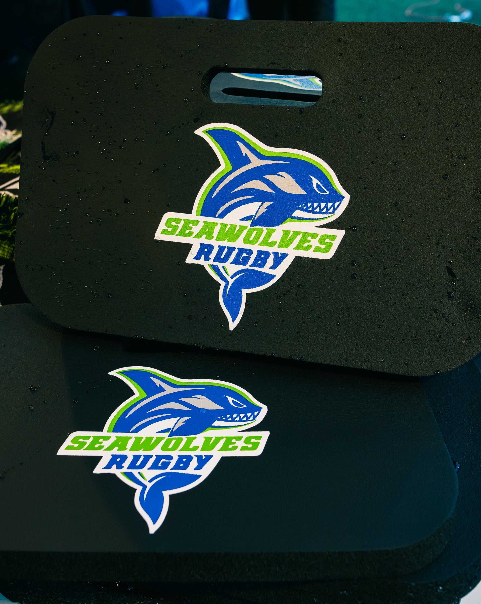 Premium Seawolves Seat Cushion - Comfortable & Supportive for Office Chairs, Car Seats, Gaming - Orthopedic Memory Foam Back Support for Home & Travel