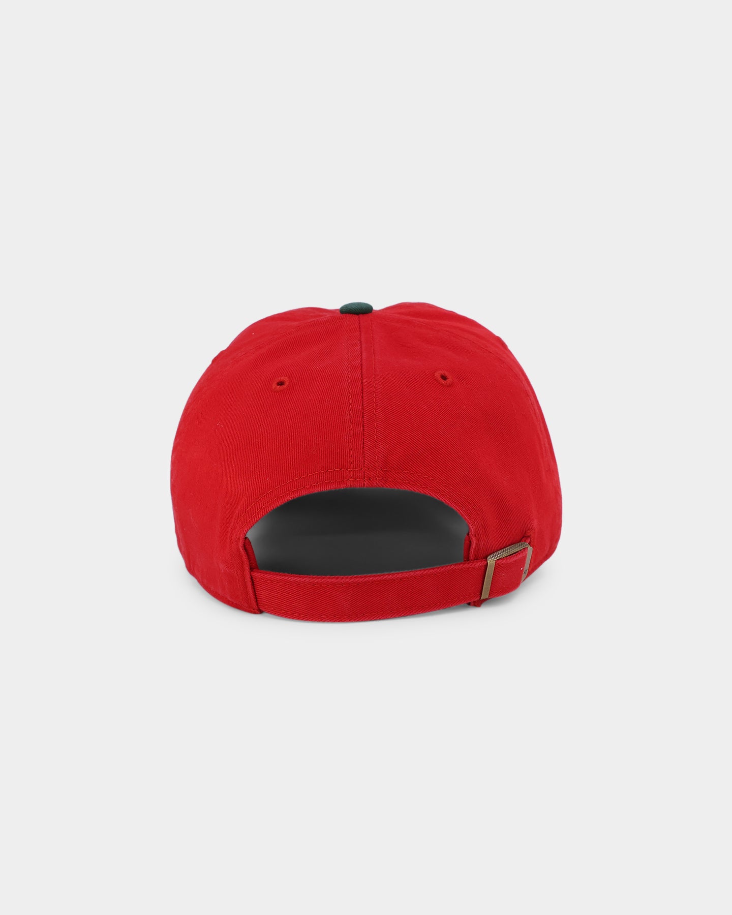 47 Brand Los Angeles Dodgers 'Scarlet Pines' Adjustable Strapback Snapback Hat - Red & Dark Green Baseball Cap for Men & Women - Perfect for Games, Tailgating & Streetwear Fashion