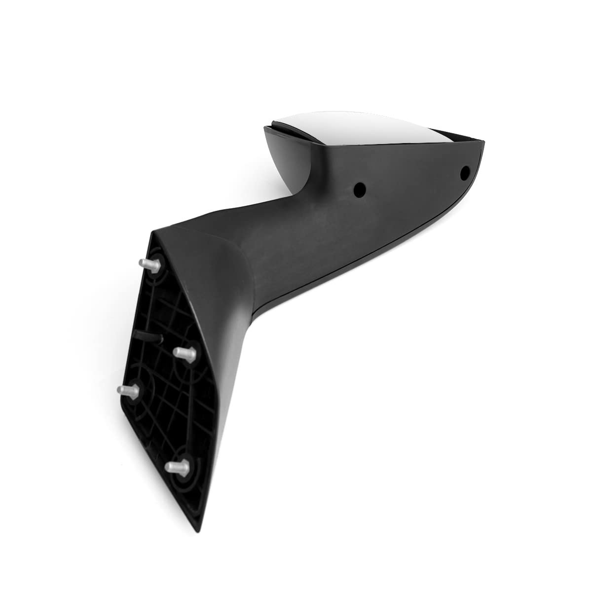 Volvo VNL Hood Mirror Assembly Replacement (2004-2014) - Right Passenger Side Black Truck Mirror with Arm - Perfect for Volvo VNL Long Haul Trucks & Highway Driving Safety