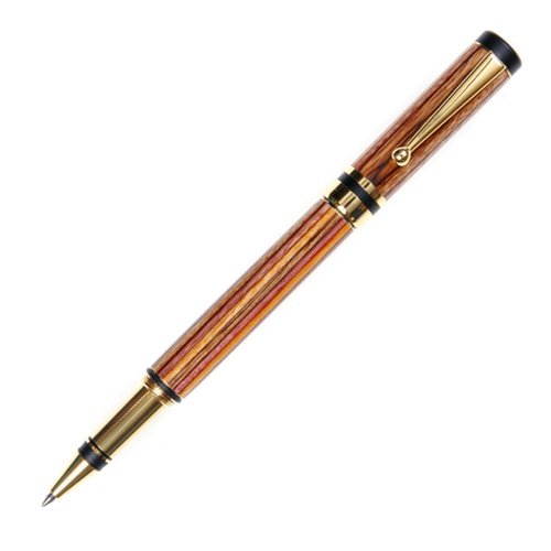 Lanier Pens Elite Rollerball Pen with 24kt Gold Accents - Premium Writing Instrument for Professionals - Perfect for Office, Business Gifts & Luxury Collectors (Desert Camo Design)