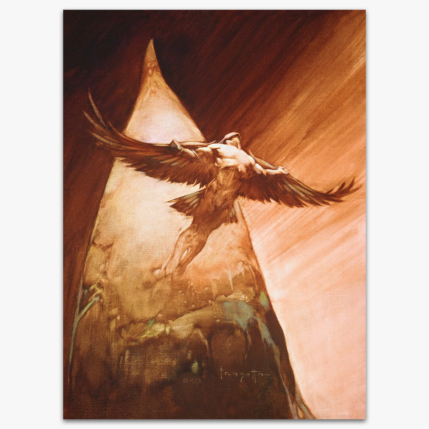 Birdman Art Print No. 64 - Premium Wall Decor for Living Room, Bedroom & Office - Nature Inspired Home Decor