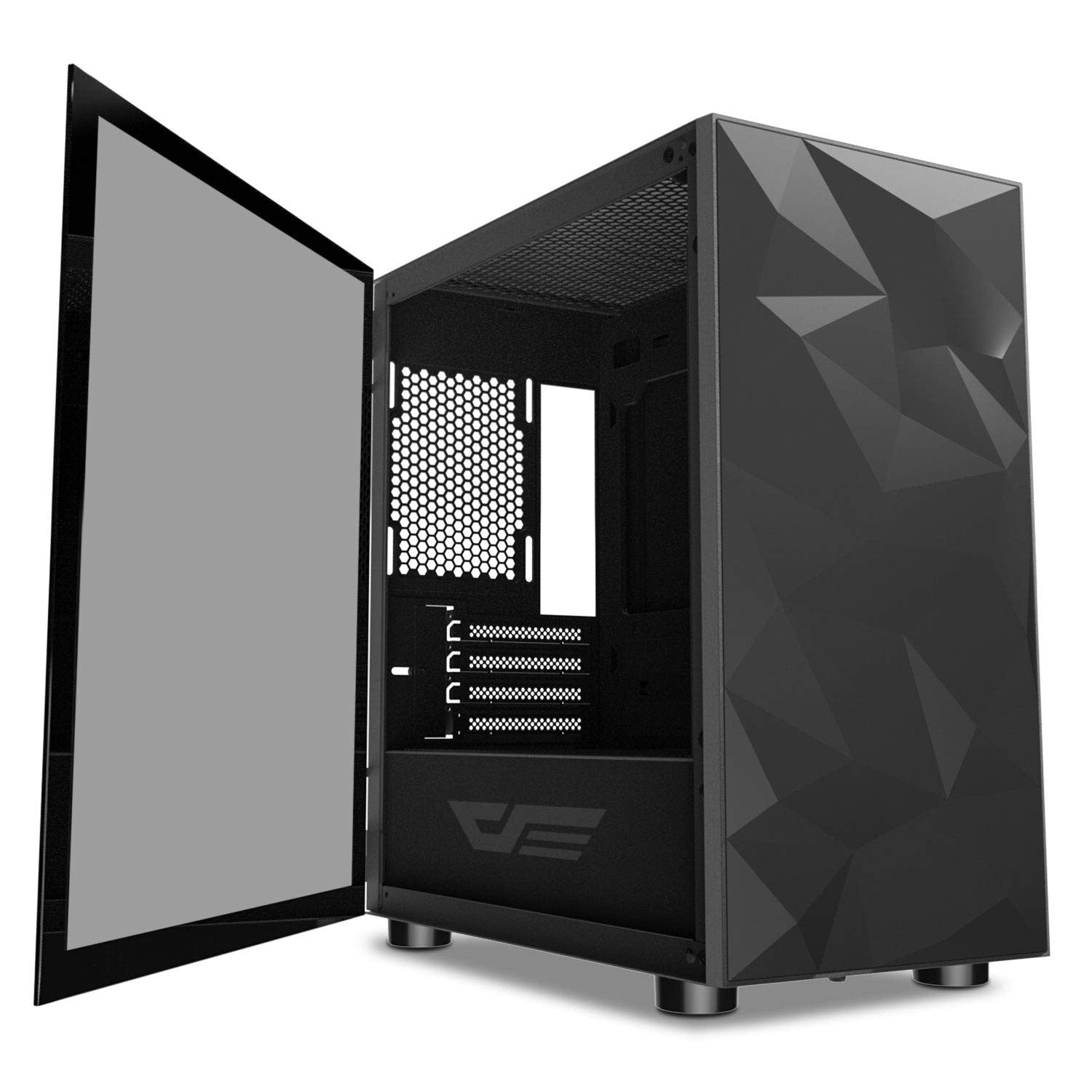 DarkFlash HD14 ATX Mid Tower PC Case - Supports 14x 3.5