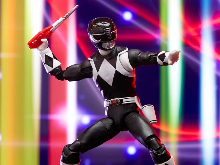 Mighty Morphin Power Rangers Lightning Collection Remastered Black Ranger Action Figure - Collectible Toy for Fans, Display & Play | Perfect for Home Decor, Gifts & Role-Playing Scenes