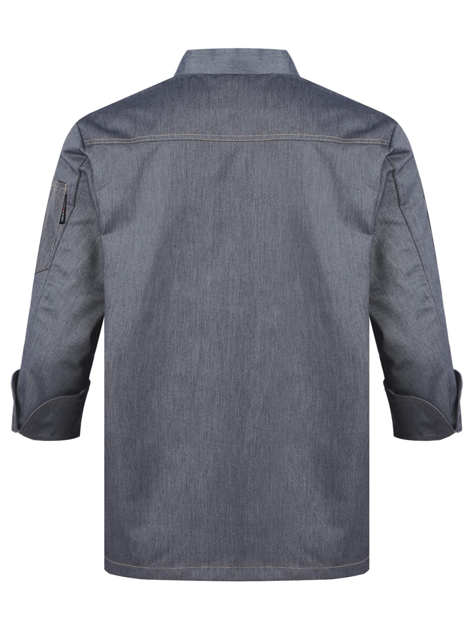 Unisex Chef Coat - Professional Kitchen Work Uniform for Men & Women - Ideal for Restaurants, Cooking Classes & Culinary Events