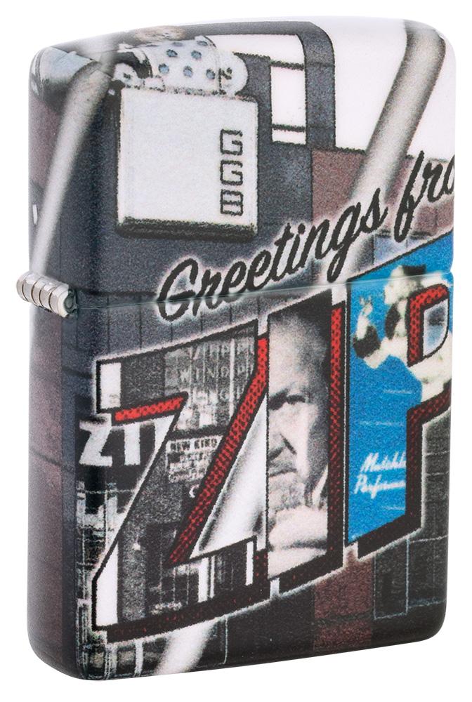 Zippo Classic Windproof Lighter - Refillable & Durable for Outdoor Adventures, Camping, and Everyday Use