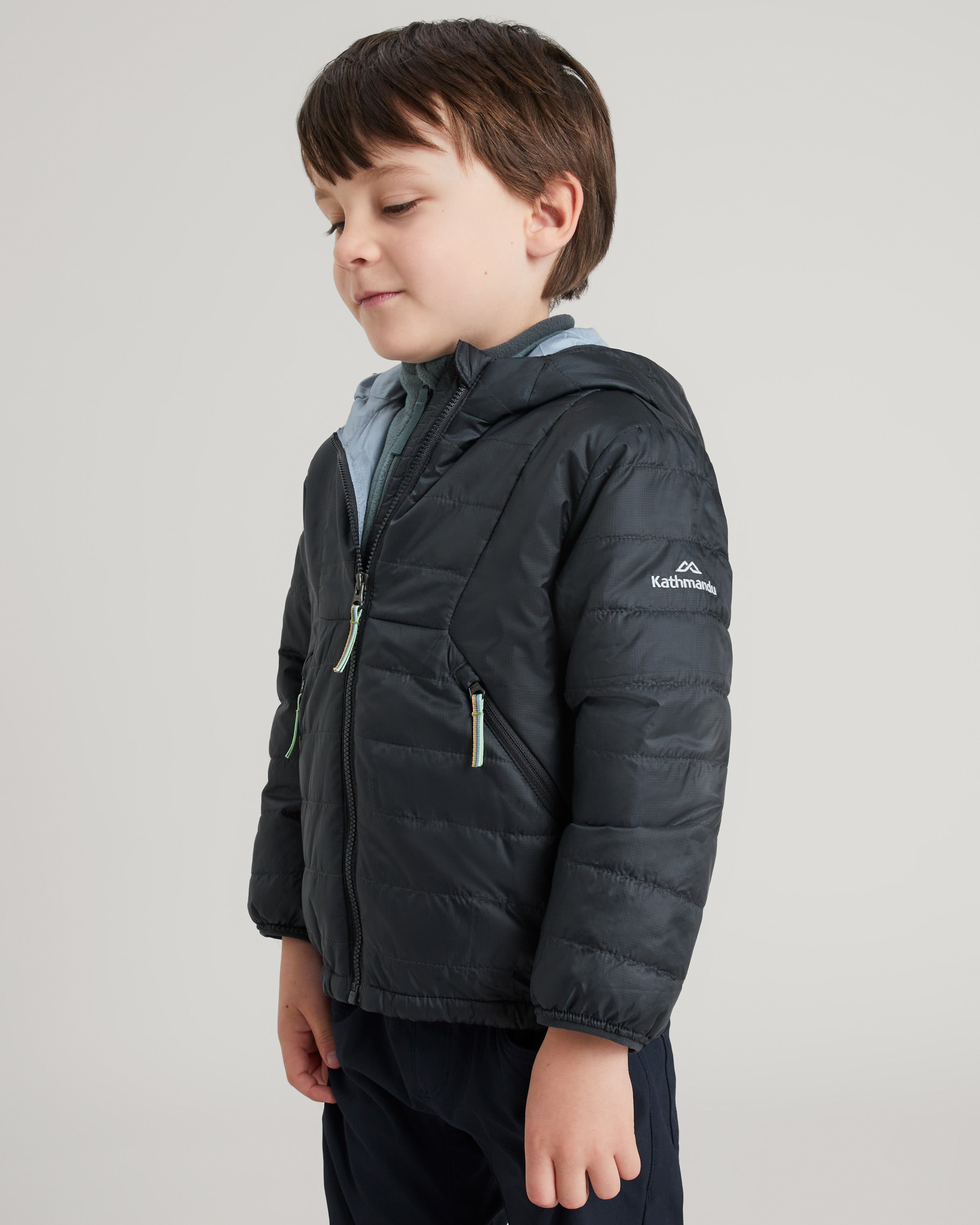Heli R Kids' Unisex novaLOFT Hooded Jacket - Lightweight Water-Resistant Winter Coat for Boys & Girls - Perfect for Outdoor Play, School & Cold Weather Adventures