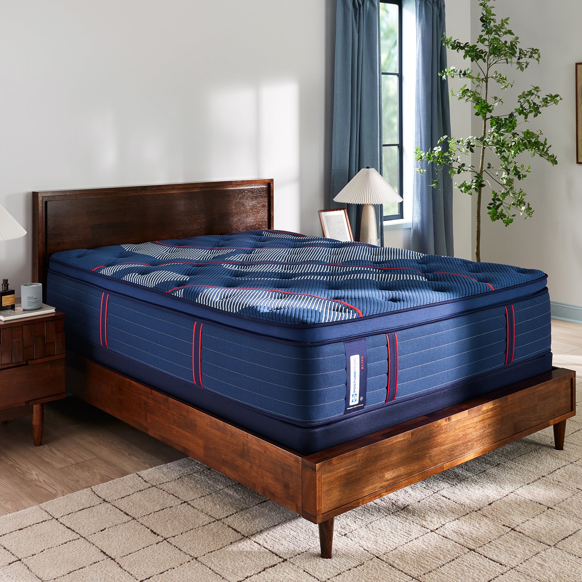 Sealy Posturepedic Elite Brenham Medium Pillowtop Mattress - Queen Size Plush Support for Back Pain Relief | Perfect for Master Bedroom & Guest Room Comfort