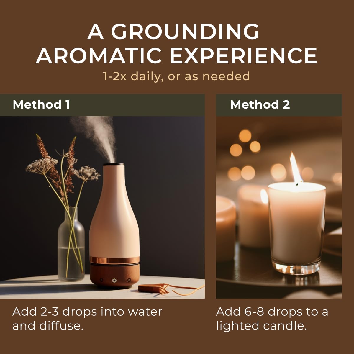 Gya Labs 100% Pure Roman Chamomile Essential Oil - 0.34 Fl Oz Natural Aromatherapy Oil for Skin, Hair & Face Care | Diffuser, Massage, Candle Making & Relaxation Scent | Stress Relief & Sleep Aid