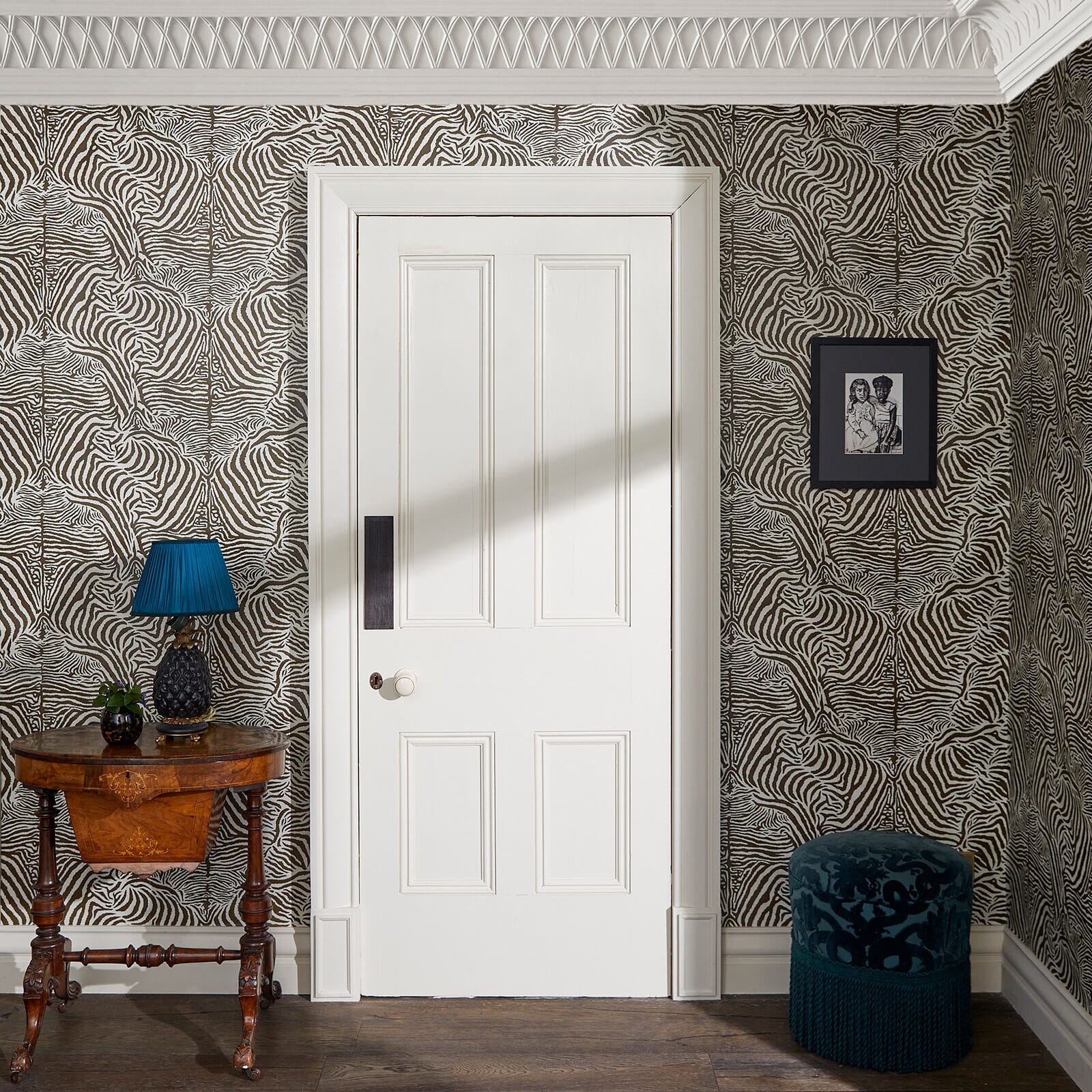 EQUUS Cocoa Wallpaper - Premium Self-Adhesive Peel & Stick Wallpaper for Home Decor - Perfect for Living Room, Bedroom, and Office