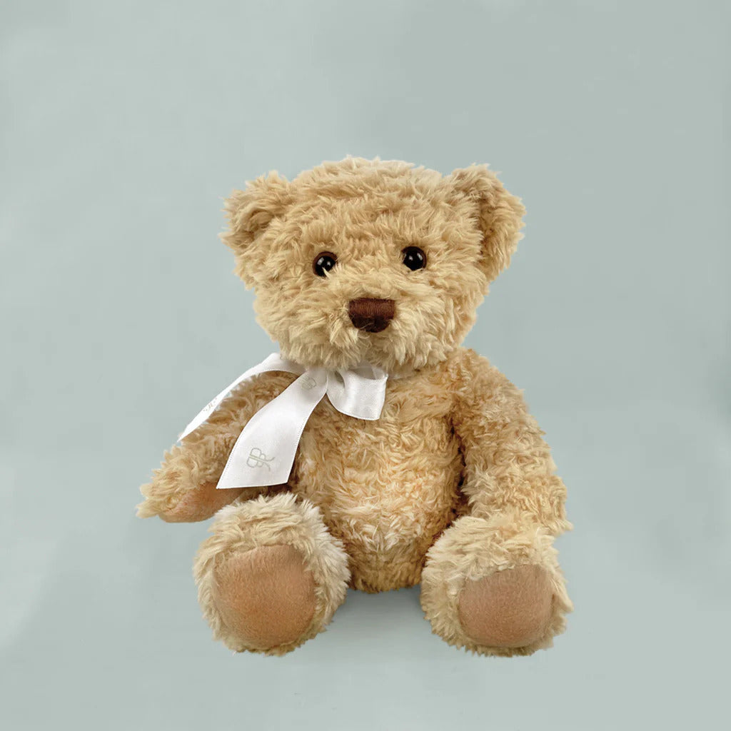 Bear & Bouquet Baby Gift Basket - Newborn Essentials Set with Blanket, Toys & Keepsakes (LBG1012) | Perfect for Baby Showers, Christenings & Welcome Home Gifts