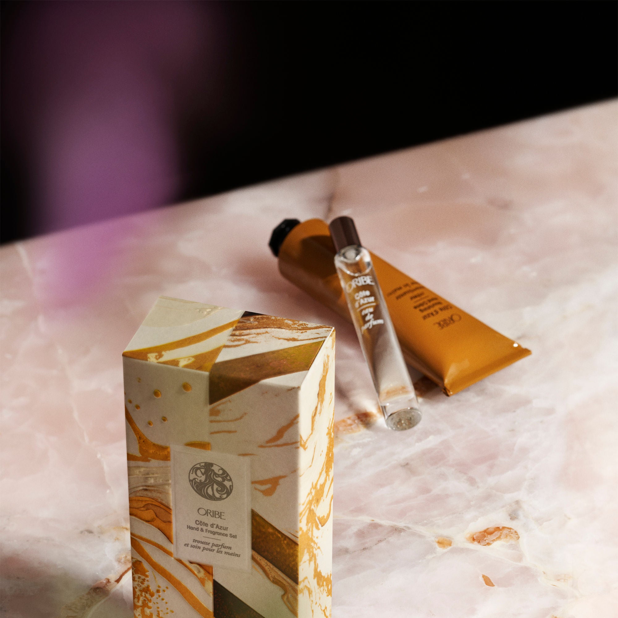 Luxury Côte d'Azur Hand Cream & Perfume Gift Set - Limited Edition French Scented Skincare Duo for Women, Perfect for Spa Days & Romantic Getaways