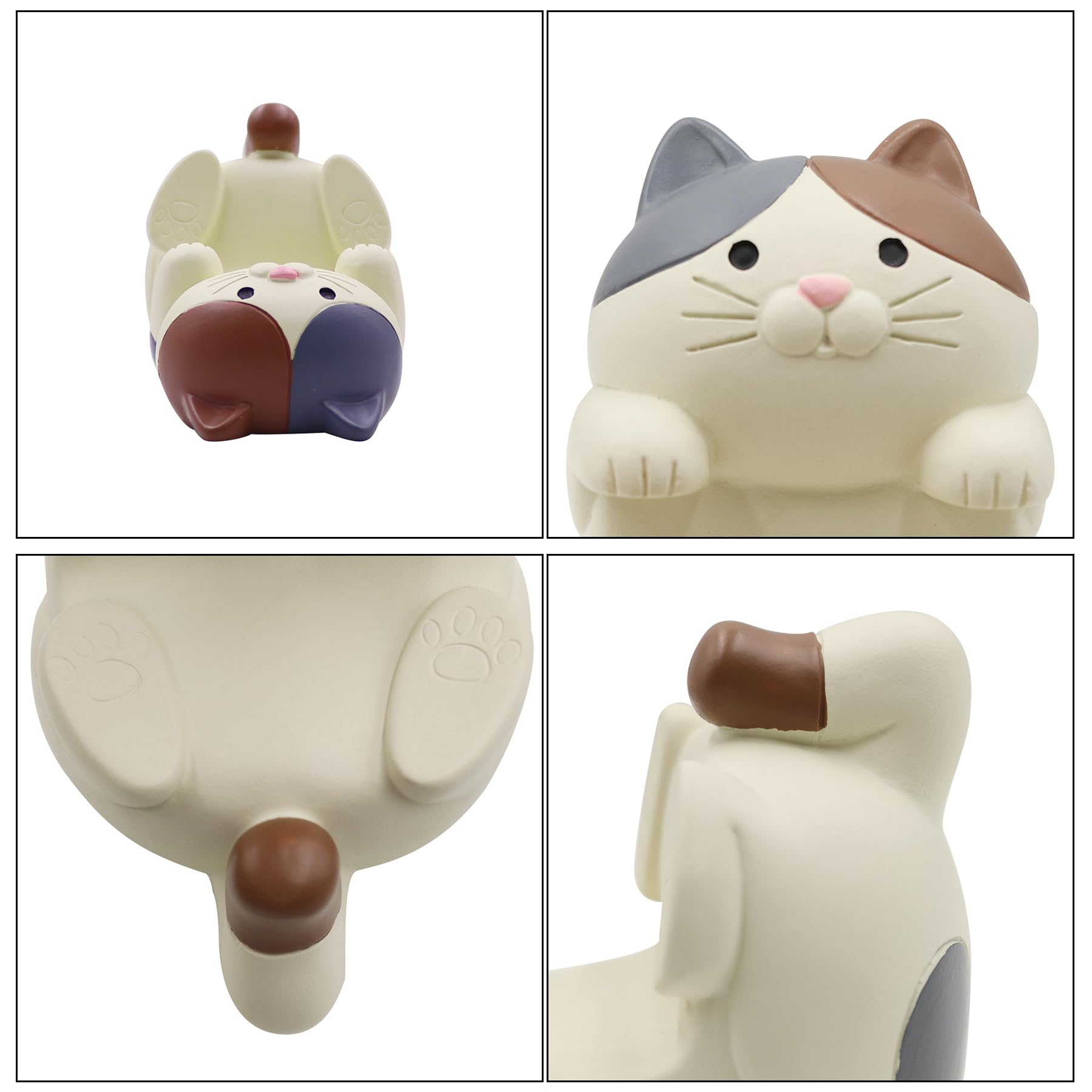 Suillty Cute Cat Phone Stand - Adjustable Desk Holder for Smartphones & Mobile Devices - Perfect for Home Office, Bedside Table, and Gift Giving