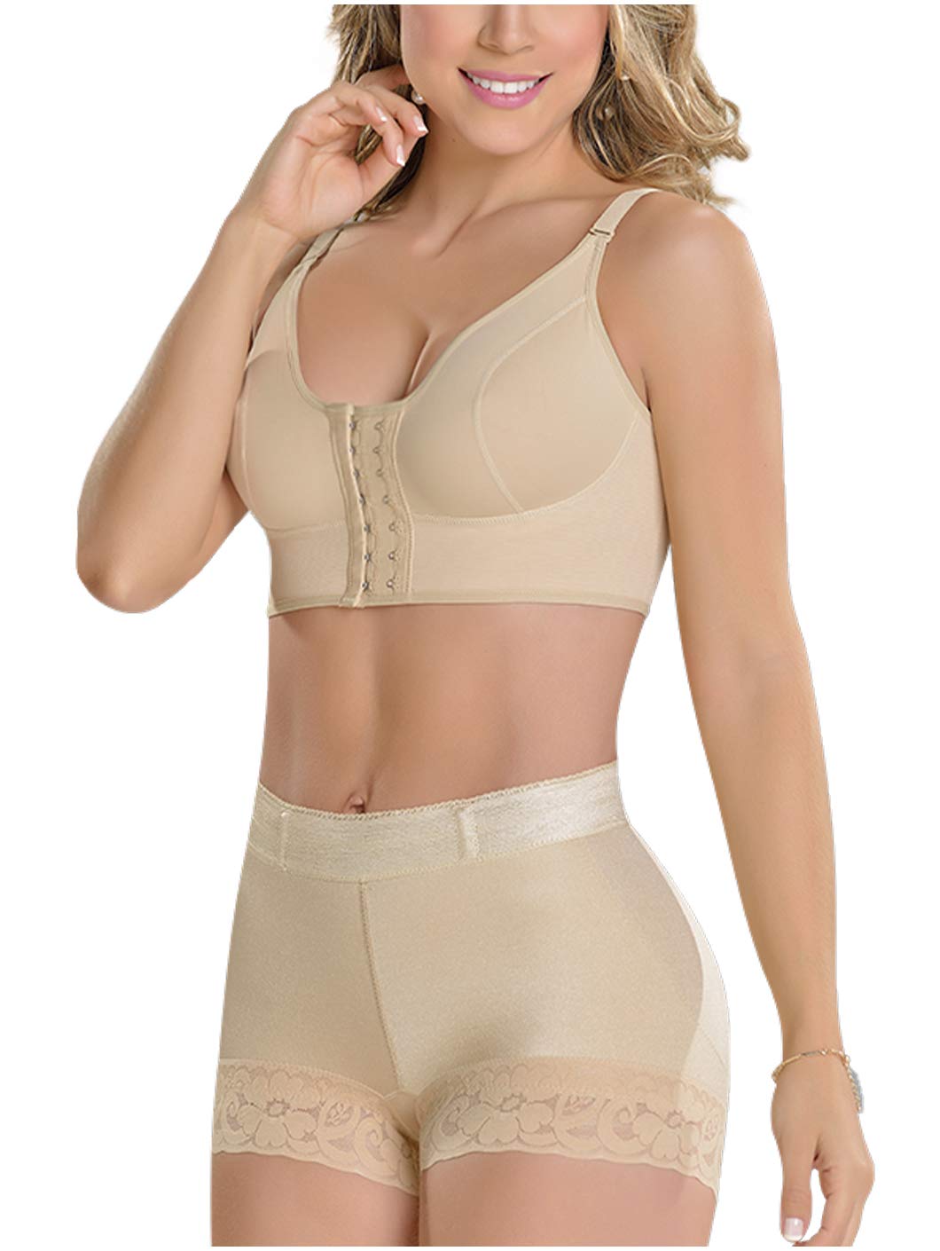 M&D Colombian Shapewear Butt Lifter Panties - Fajas Levanta Cola y Cadera for Waist Training & Body Shaping | Perfect for Special Occasions, Everyday Wear & Postpartum Recovery