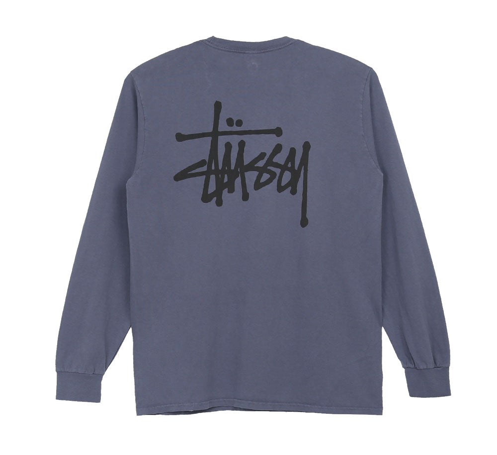 Stussy Pig Dyed Long Sleeve T-Shirt - Vintage Streetwear for Men & Women - Perfect for Casual Outfits and Urban Fashion