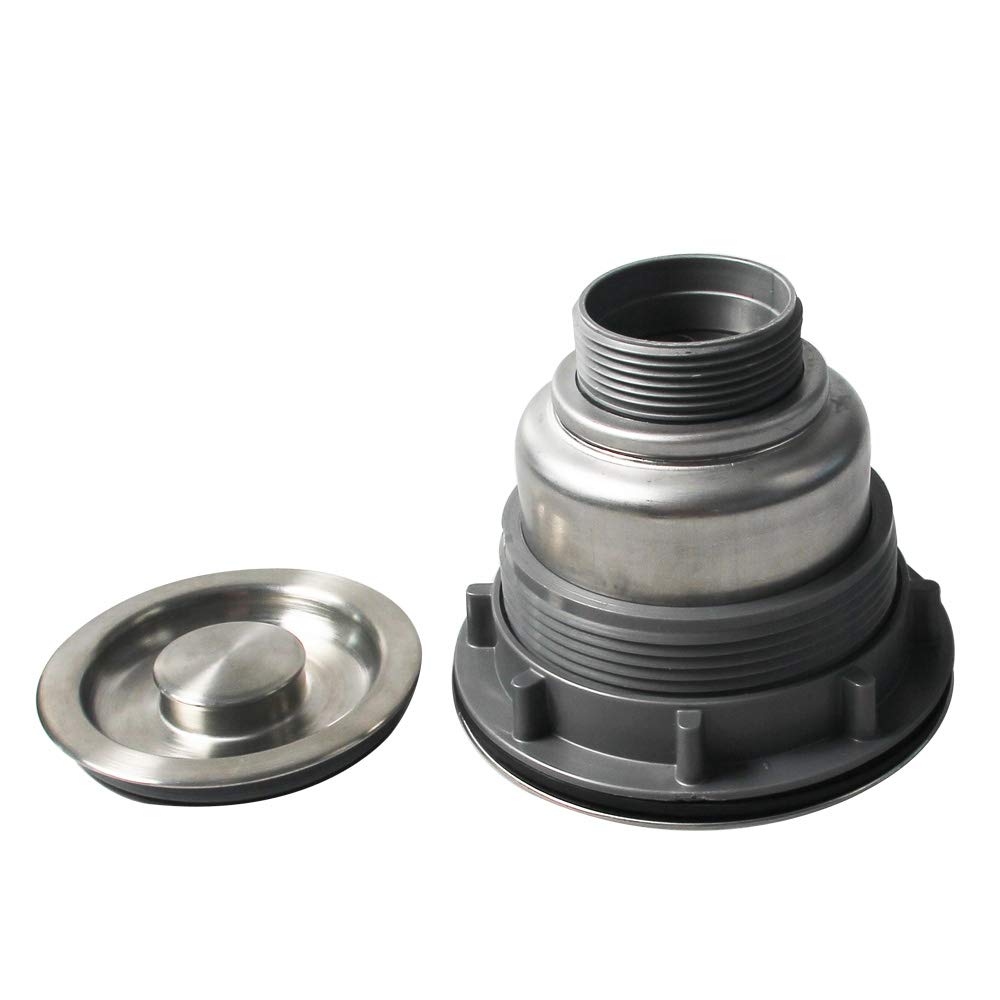 Talea 3-1/2 Inch Stainless Steel Kitchen Sink Strainer & Drain Assembly Kit with Sealing Lid - Durable Home Kitchen Sink Accessories for Easy Cleaning and Maintenance