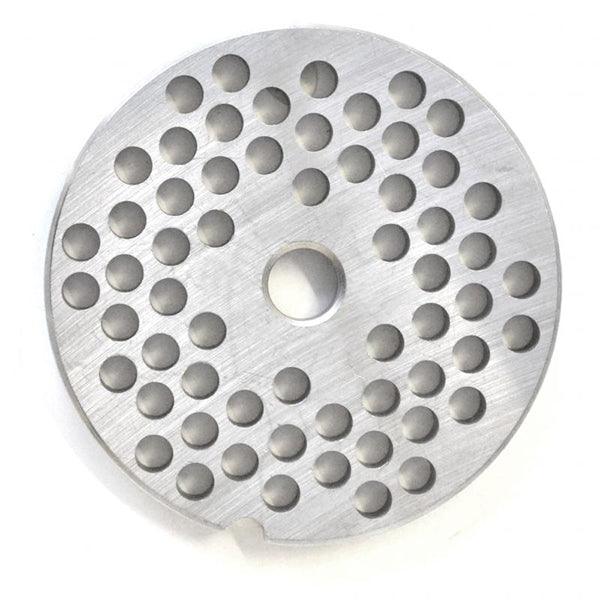 #22 Stainless Steel Hubless Machine Plate with Single Notch - 3 1/4