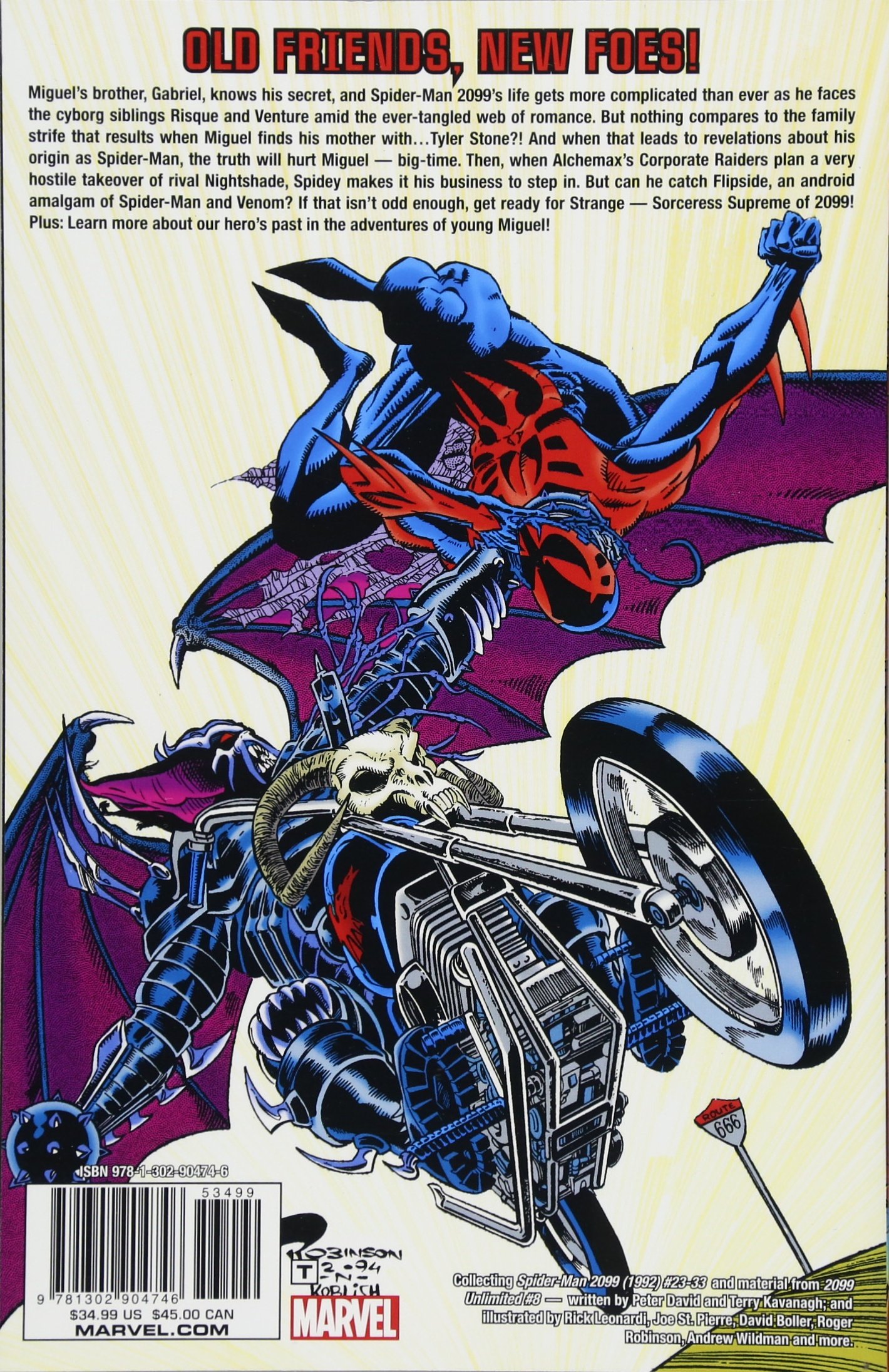 Spider-Man 2099 Classic Action Figure - Marvel Collectible Toy for Kids & Adults - Perfect for Display, Gifts & Superhero Play
