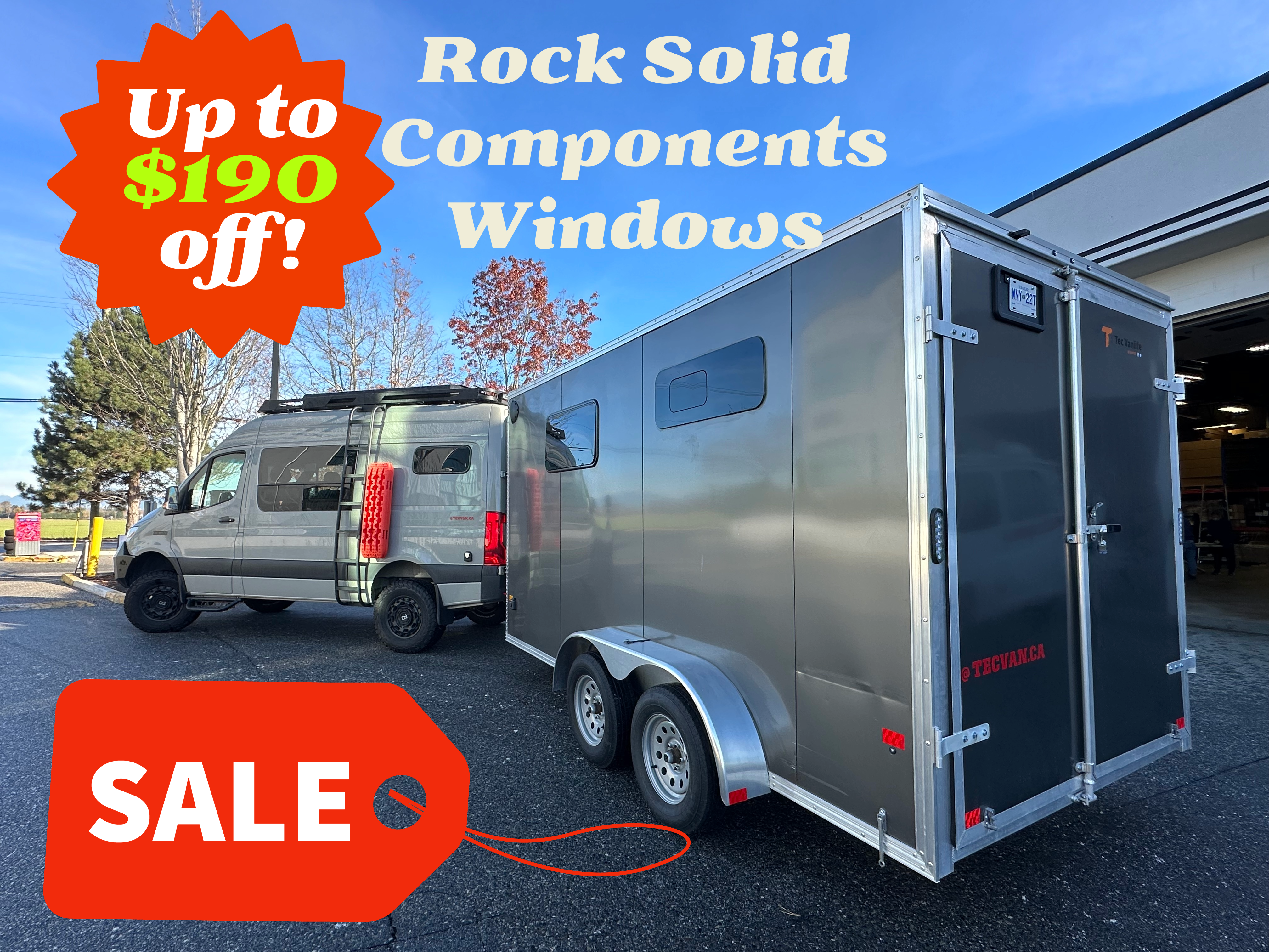 RSC Camper Windows 700mm x 300mm (27.56