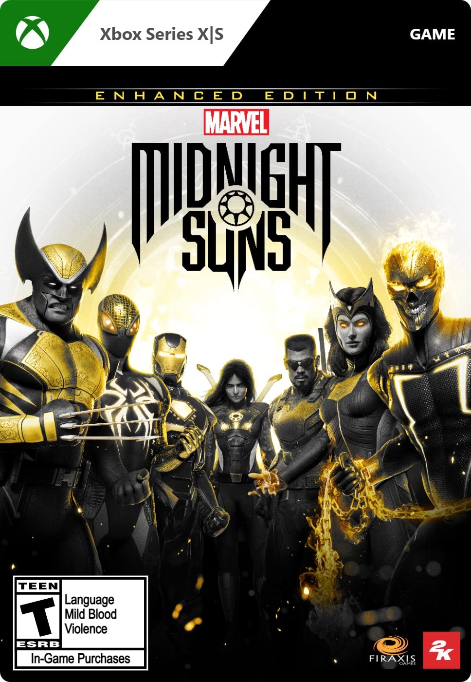 Marvel's Midnight Suns Enhanced Edition - Xbox Series X|S Digital Download Code | Action RPG Game for Superhero Fans | Perfect for Solo & Co-op Gaming