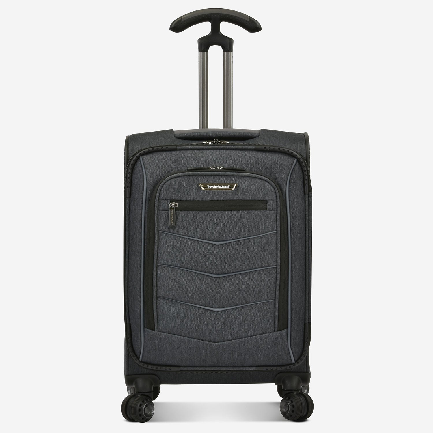 Silverwood Softside Carry On Luggage - Lightweight Expandable Travel Suitcase for Airplane, Business Trips & Weekend Getaways