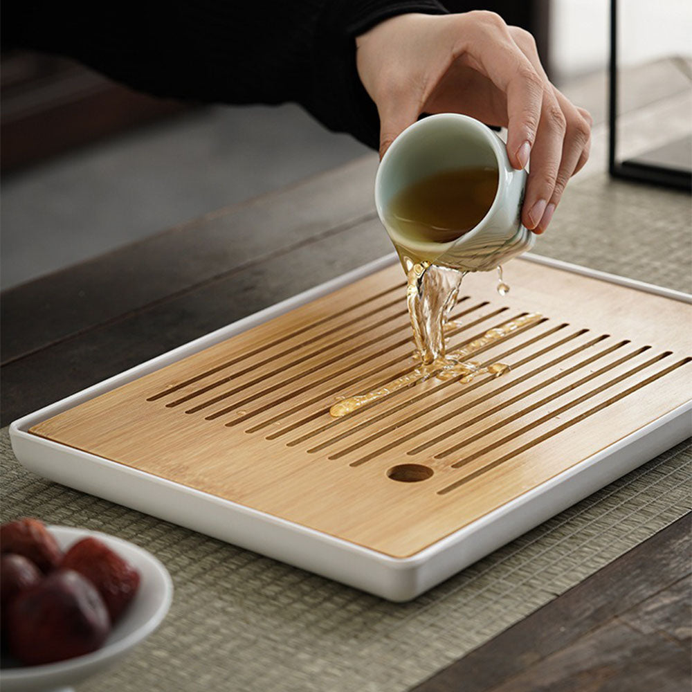Premium Plum Orchid Bamboo Chrysanthemum Tea Set - Handcrafted Chinese Floral Tea Collection for Relaxation & Wellness | Perfect for Home, Office & Gift Giving