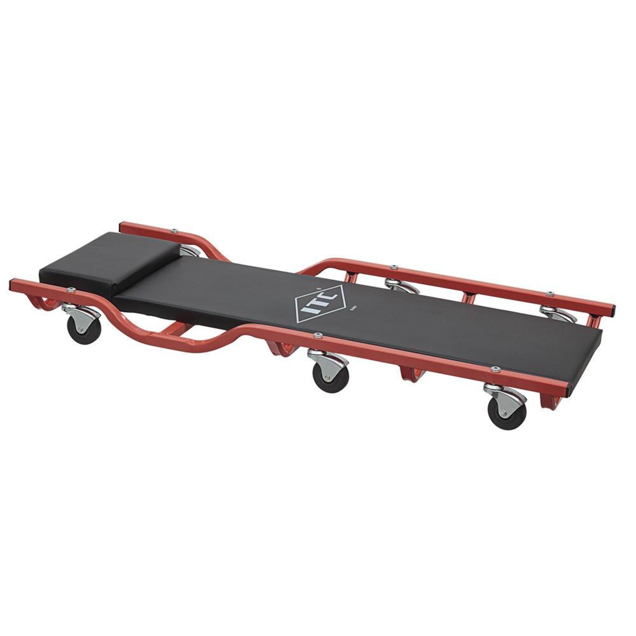 Heavy-Duty Drop Shoulder Metal Frame 6-Wheel Creeper - 40