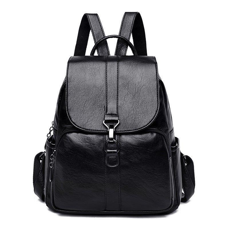 Genuine Leather Backpack - Soft & Durable Men's & Women's Laptop Bag for Work, Travel & School | Premium Quality Leather Backpack for Professionals & Students