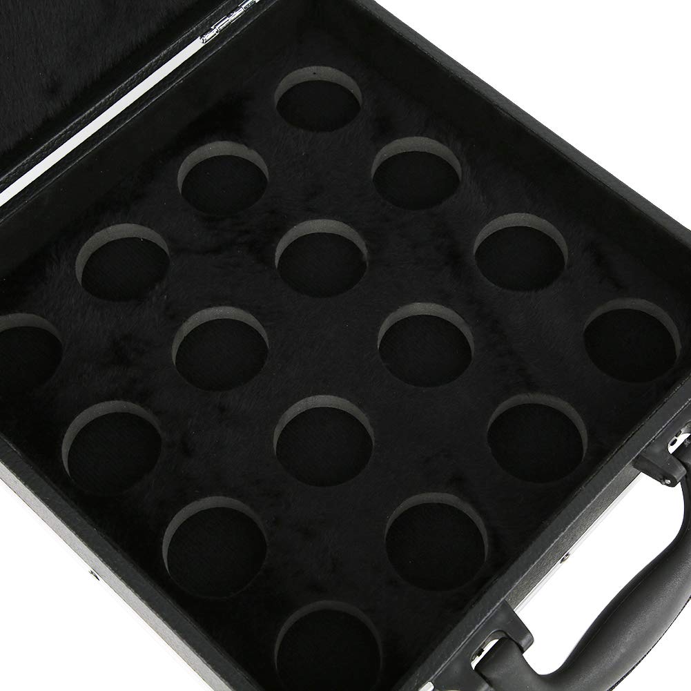 Alomejor Billiard Balls Storage Case - Portable Pool Ball Holder with Carry Handle for Snooker & Billiards - Perfect for Home Game Rooms, Bars, and Pool Halls