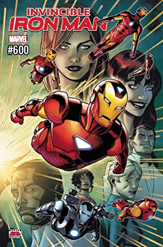 Invincible Iron Man #600 Comic Book - Marvel Superhero Collectible for Fans & Readers | Perfect for Comic Book Collections, Gifts, and Marvel Enthusiasts