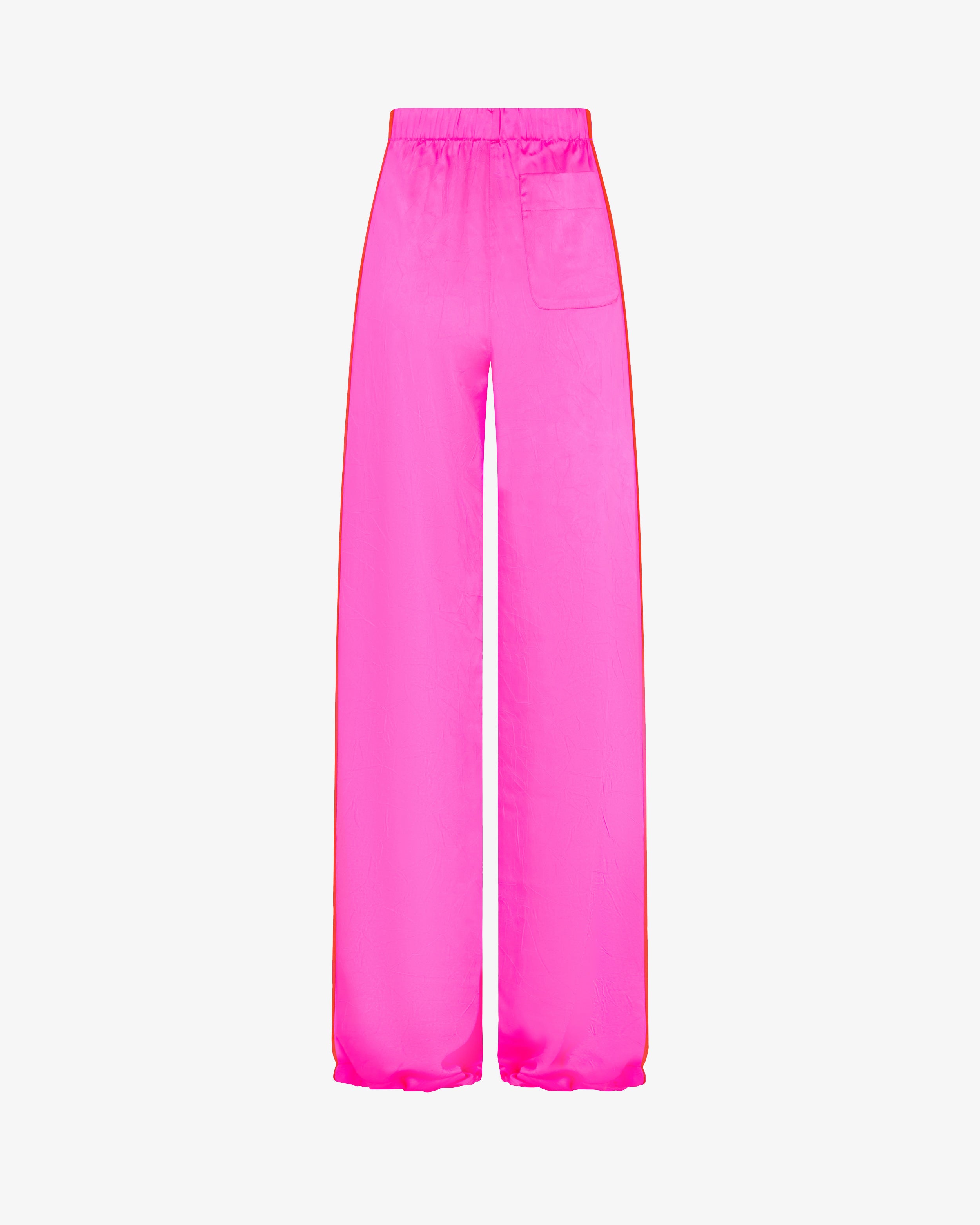 Serena Jogger Pants for Women 2025 - Soft Stretchy High Waist Athletic Joggers in Shocking Pink | Perfect for Yoga, Gym, Running & Lounge Wear