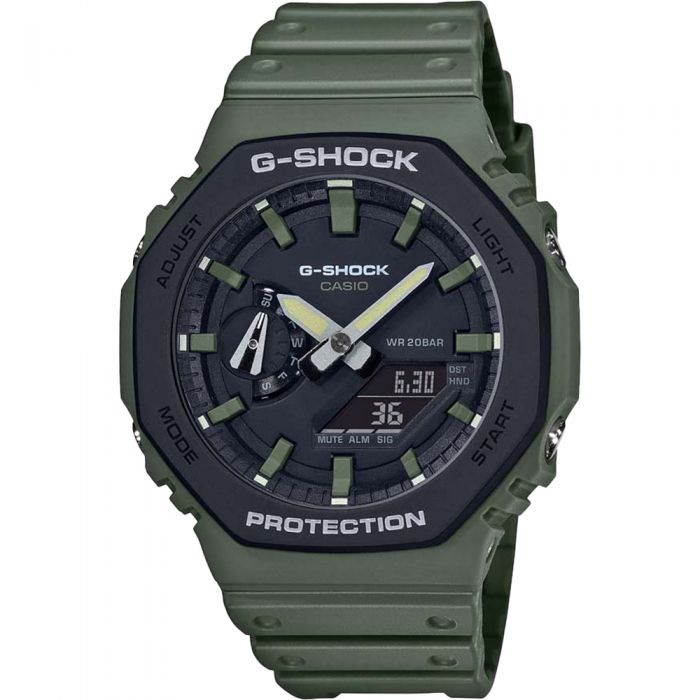 Casio G-Shock GA2110SU-3A 'CasiOak' Analog-Digital Sport Watch for Men - Durable, Shock-Resistant & Waterproof - Perfect for Outdoor Adventures, Workouts & Daily Wear