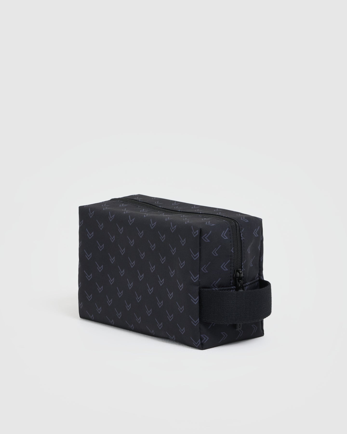 Personalized Monogram Wash Bag for Travel - Black | Compact Toiletry Organizer for Gym, Vacation & Weekend Getaways