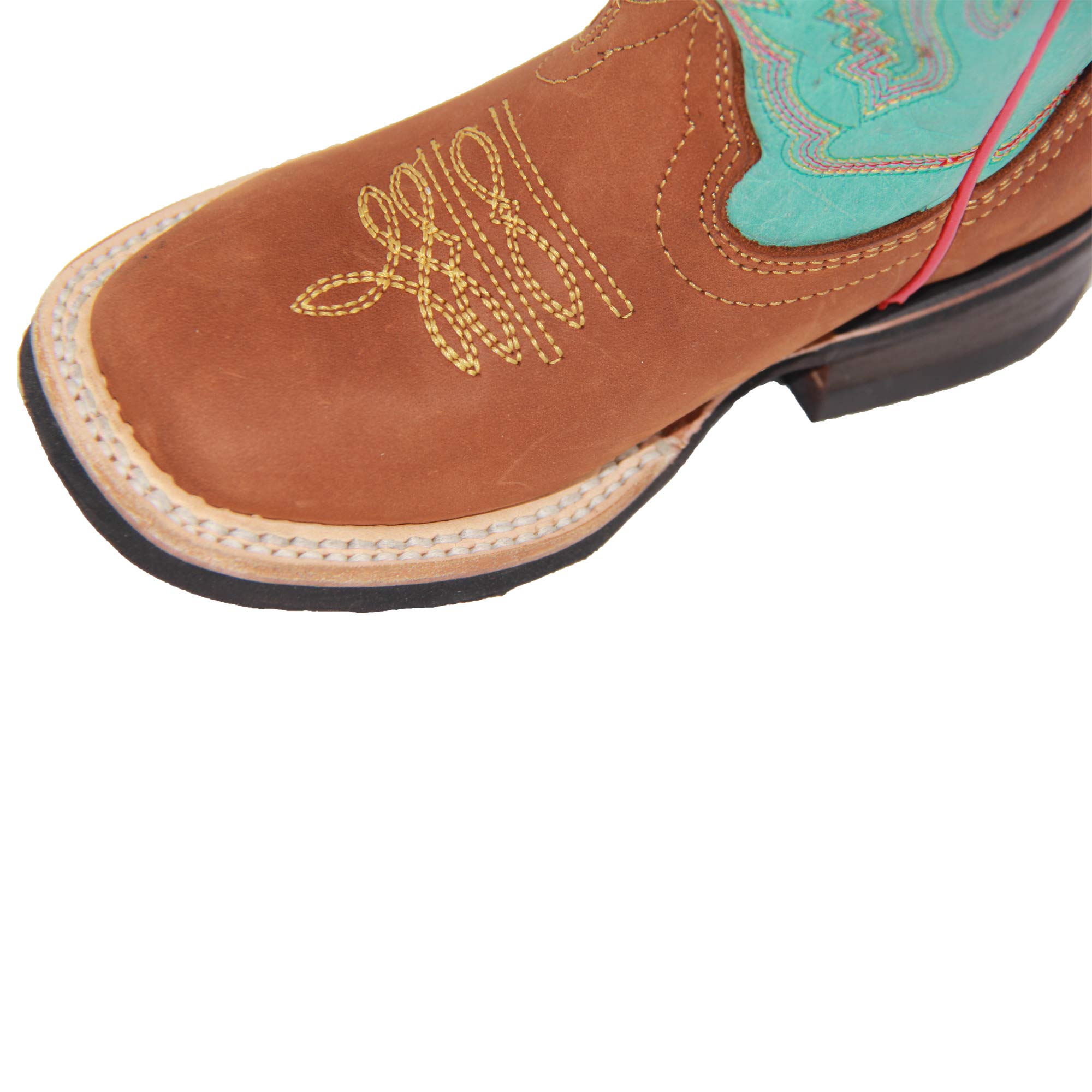 Girls Cowboy Boots Western Style Leather Ankle Boots for Kids - Perfect for Rodeo, Horse Riding & Country Fashion