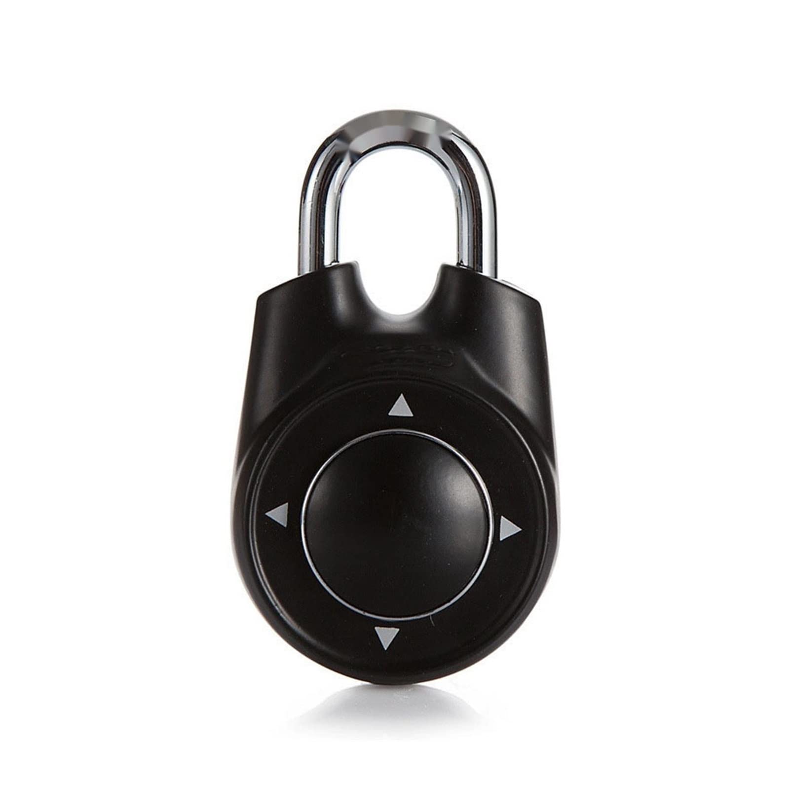 QIBAO Smart Combination Padlock - Directional Keyless Lock for Travel Luggage, Gym Lockers, Mailboxes & Storage (Black) | Durable Vintage Design for Home, Office & Outdoor Security