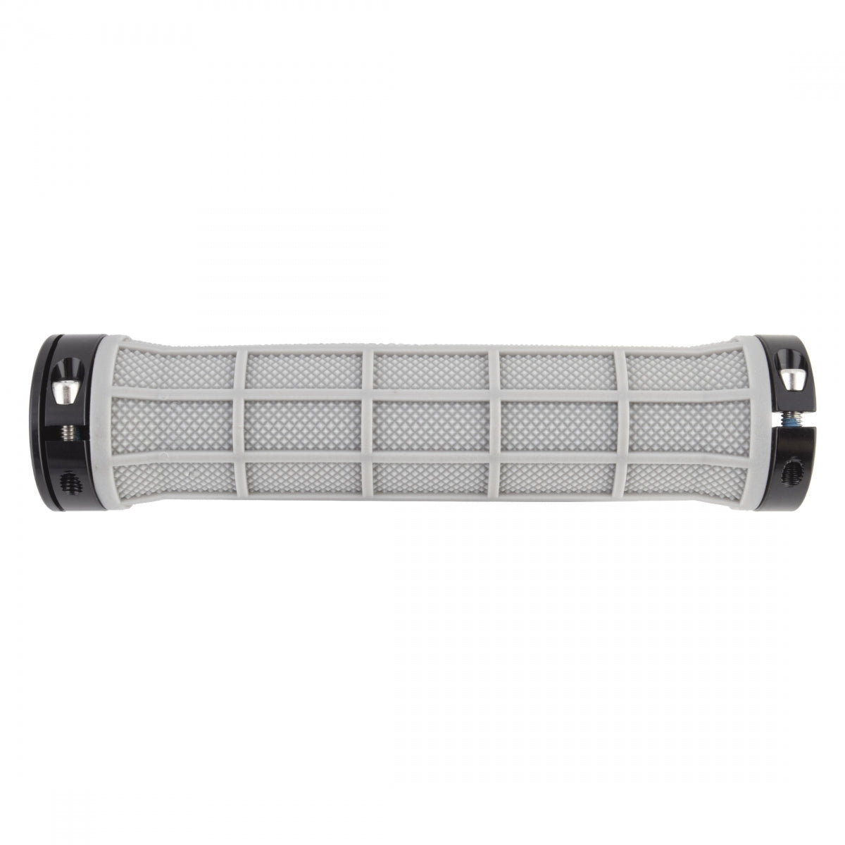 Alienation Moto Vexk II Single Lock On Grey 135mm BMX Bike Grips - Durable Comfortable Handlebar Grips for BMX, Mountain & Road Bikes - Perfect for Urban Commuting, Off-Road Adventures & Bike Tricks