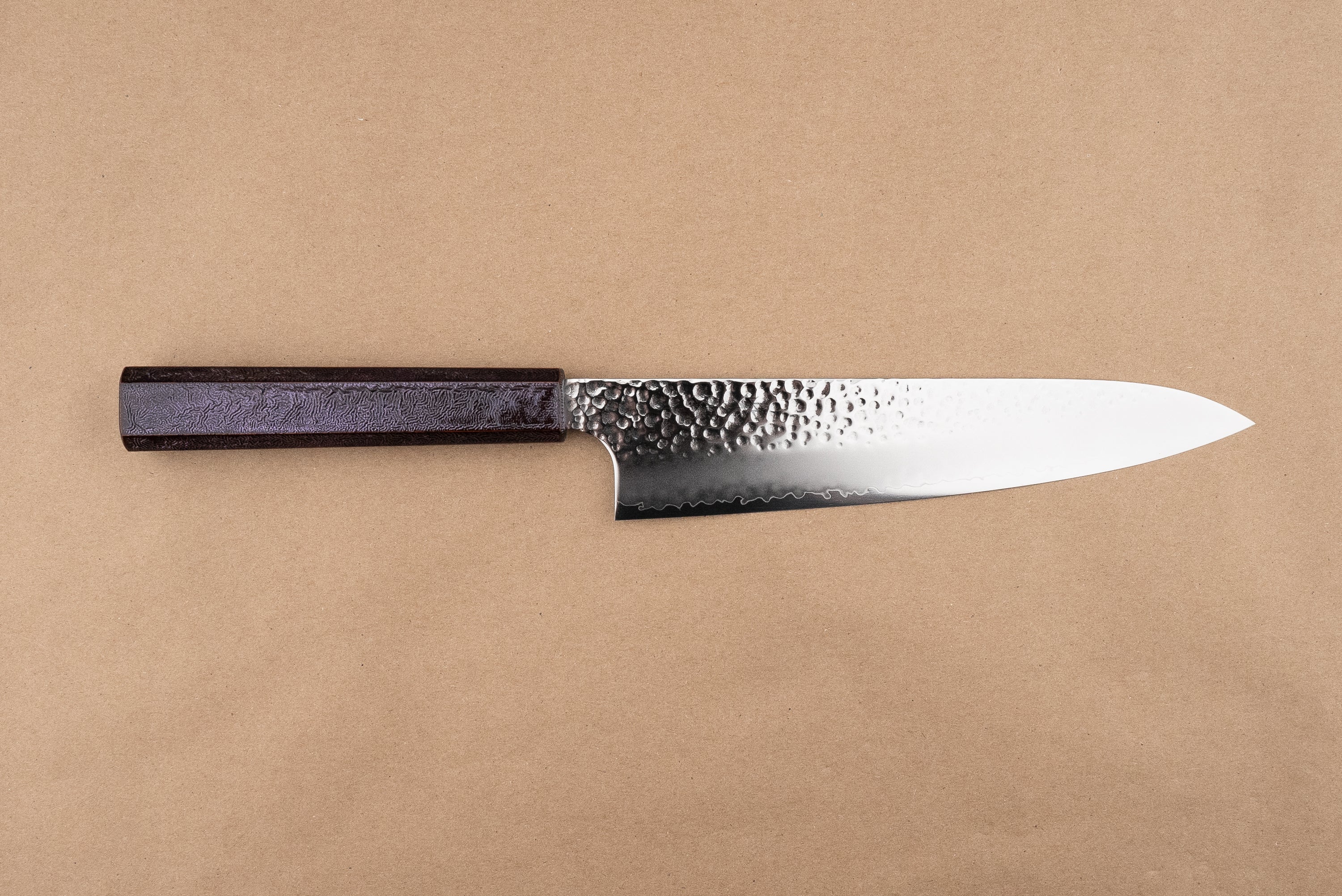 Premium Seki Kanetsugu Shiun Gyuto 200mm Japanese Chef Knife - High Carbon Stainless Steel Blade for Professional Cooking, Slicing, and Precision Cutting