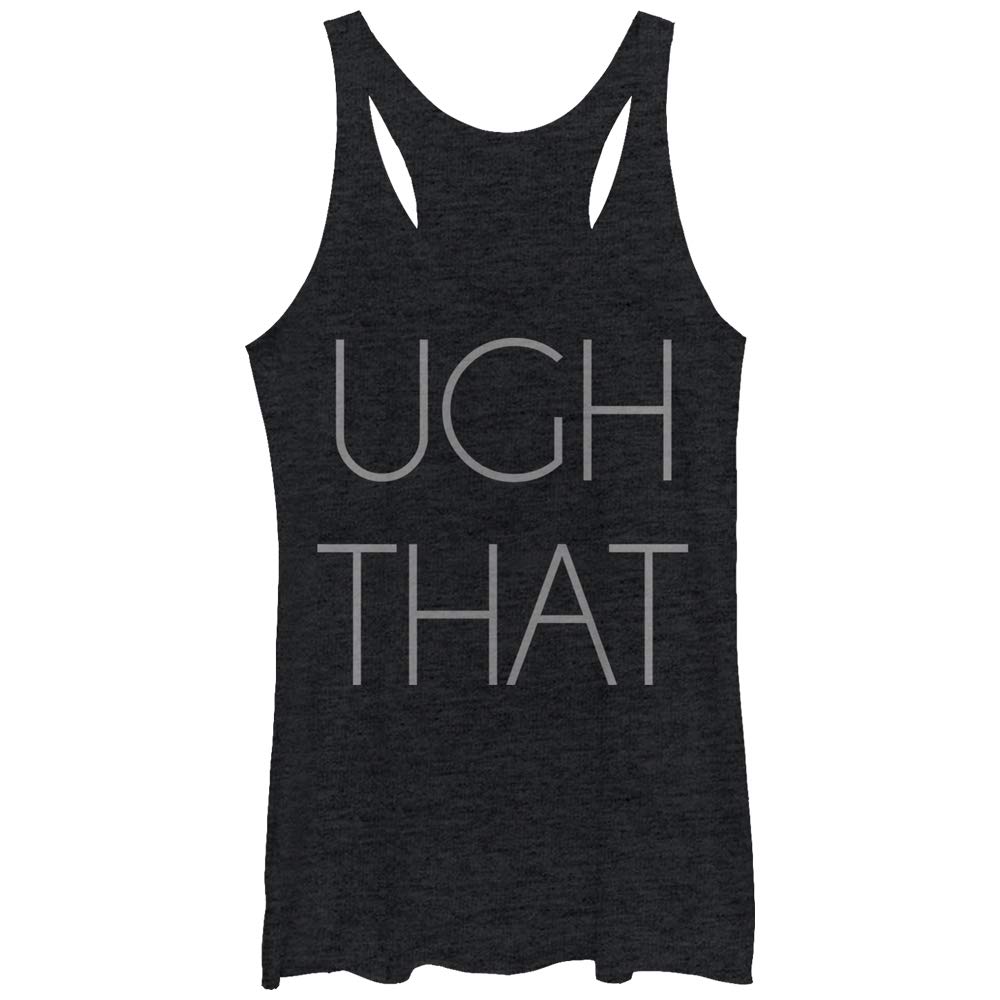 Women's Chin UP Ugh That Racerback Tank Top - Comfortable Workout & Yoga Top for Women - Perfect for Gym, Running & Casual Wear