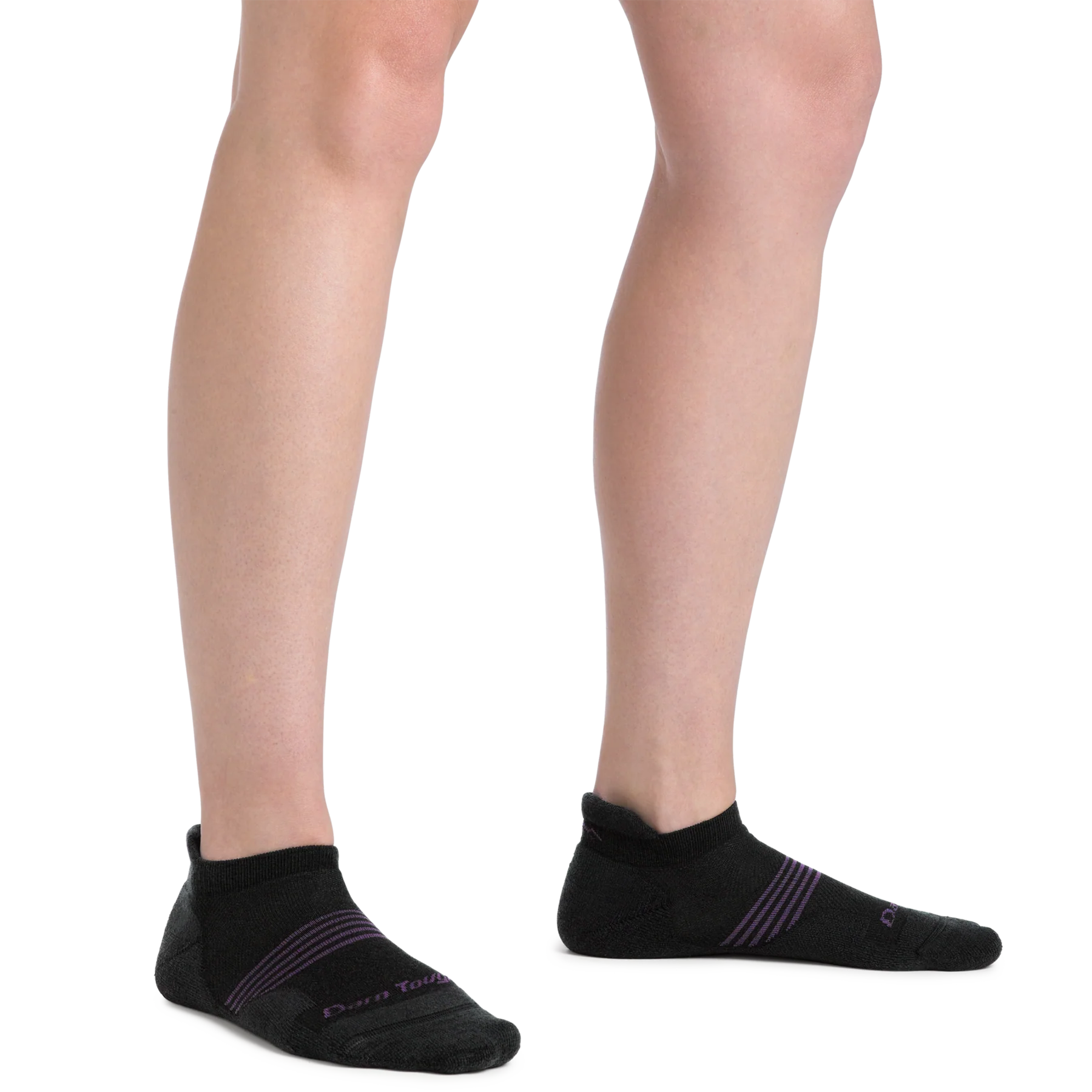 Darn Tough 1112 Women's Lightweight No Show Running Socks with Cushion - Breathable & Durable for Workouts, Hiking & Everyday Wear