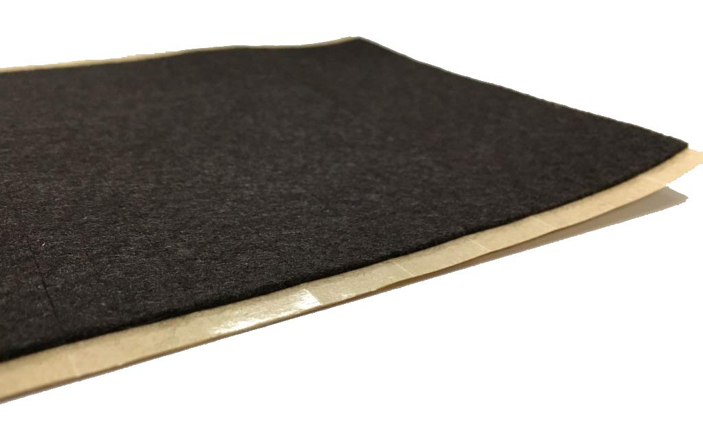 76-Pack Self-Adhesive Brown Felt Furniture Pads - Protect Floors from Scratches & Noise for Chairs, Tables & Cabinets
