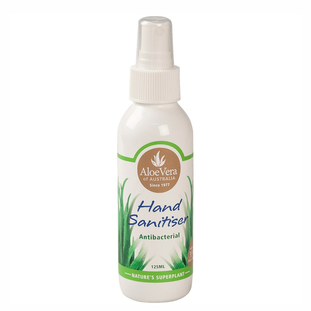 Australian Aloe Vera Hand Sanitizer Gel - Natural Moisturizing & Antibacterial for Dry Skin - Perfect for Travel, Office & Home Use