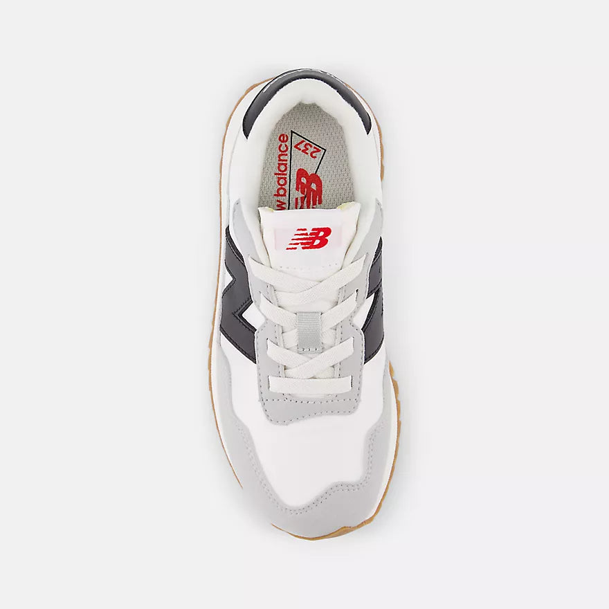237 Bungee Sneaker - White & Black | Comfortable Athletic Shoes for Running, Walking & Gym Workouts