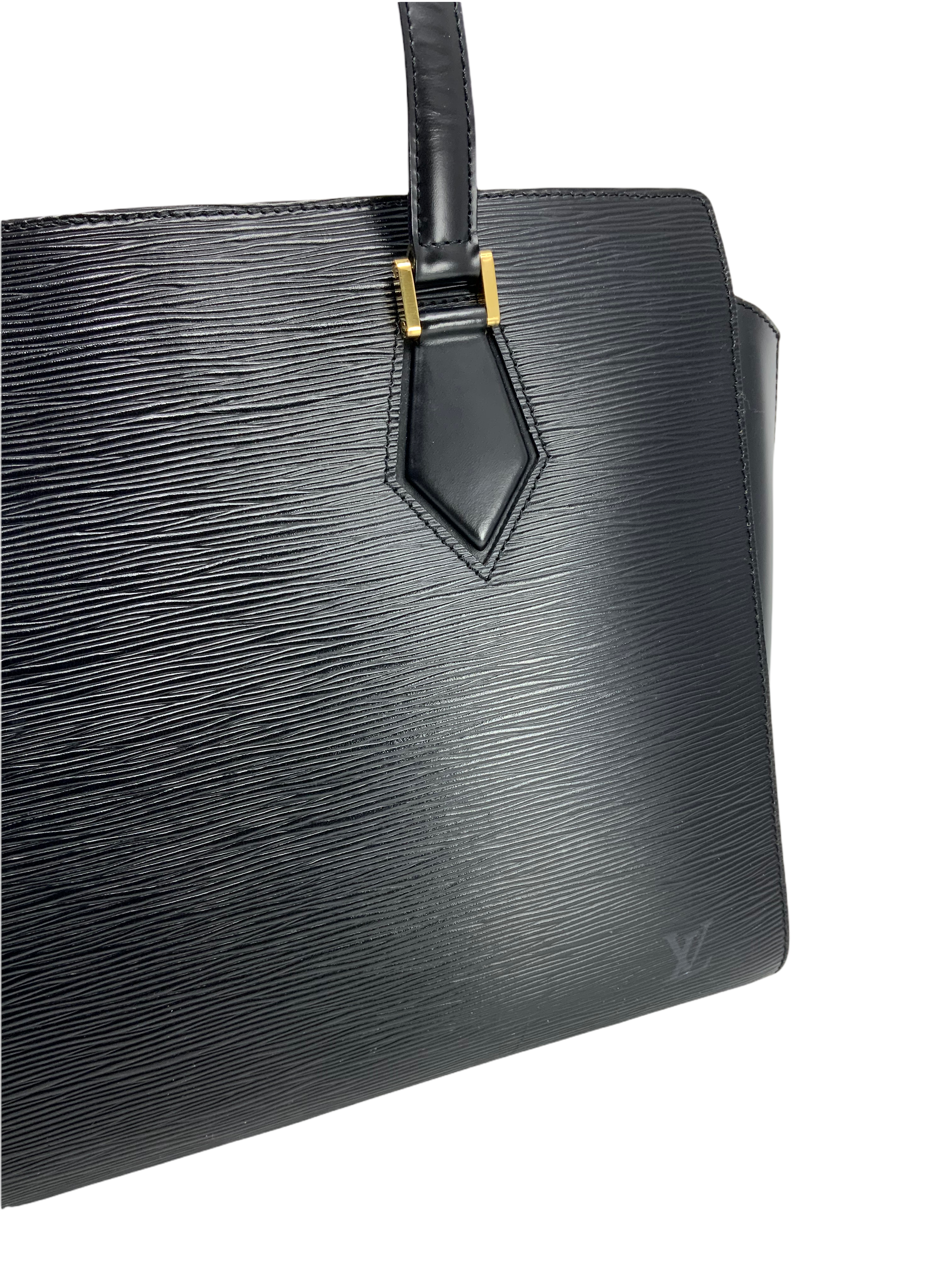 Authentic Louis Vuitton Epi Leather Duplex Crossbody Bag for Women - Luxury Designer Handbag Perfect for Work, Travel & Evening Events