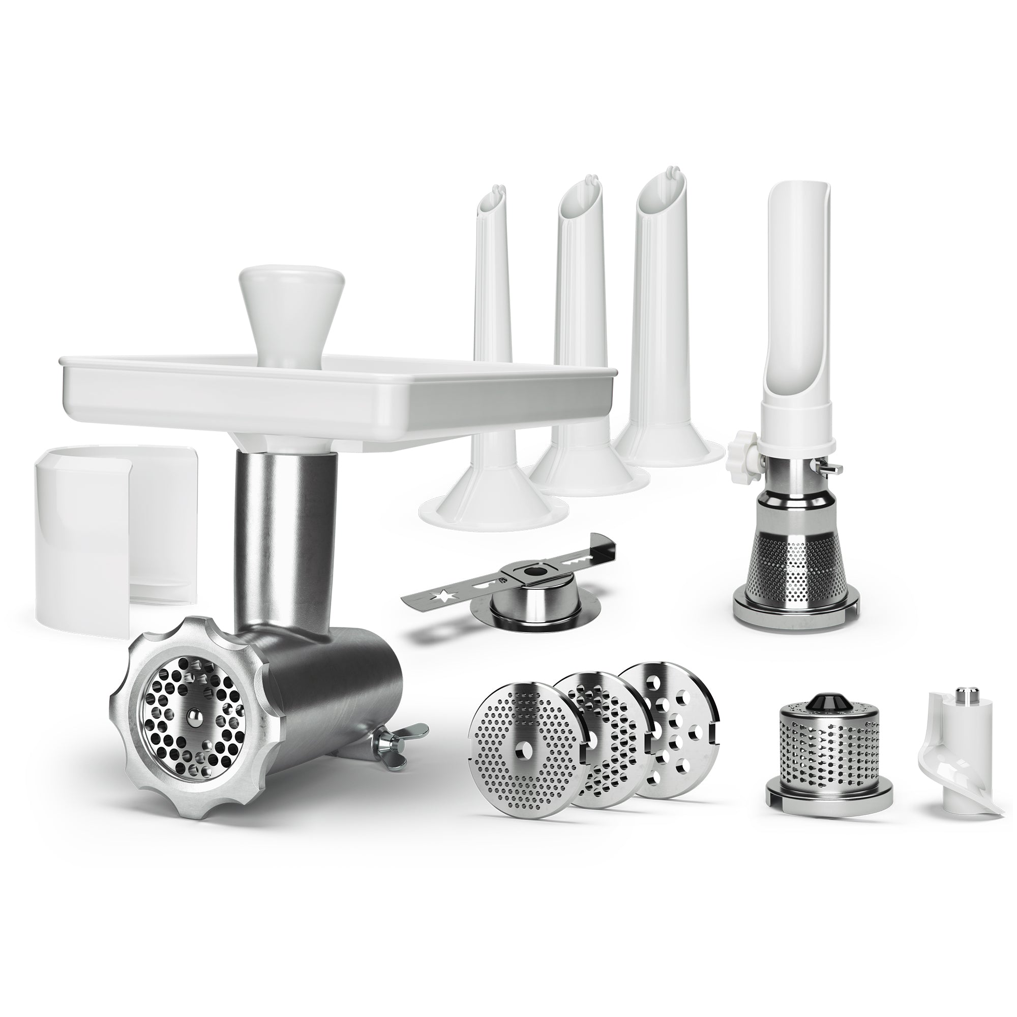 Ankarsrum Stand Mixer Meat Grinder Attachment - Complete Set for Fresh Ground Beef, Sausage & More | Perfect for Home Kitchens & Professional Chefs